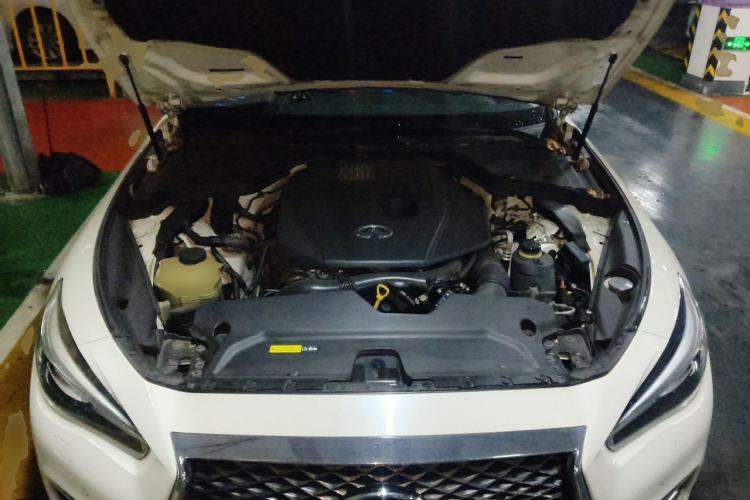 Used Infiniti Q50L 2018 2.0T Enjoyment Version China V Standard Engine Bay