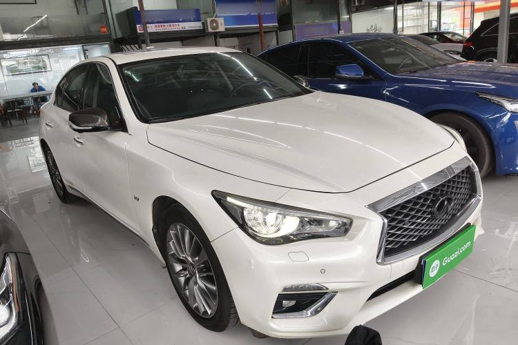 Used Infiniti Q50L 2018 2.0T Comfort Edition China V Standard Front Right 45 Deg