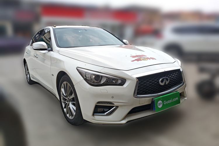 Used Infiniti Q50L 2018 2.0T Enjoyment Version China V Standard Front Right 45 Deg