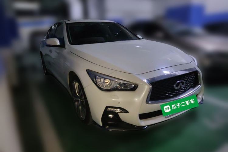 Used Infiniti Q50L 2018 2.0T Elite Sport Version China VI Standard Front Right 45 Deg