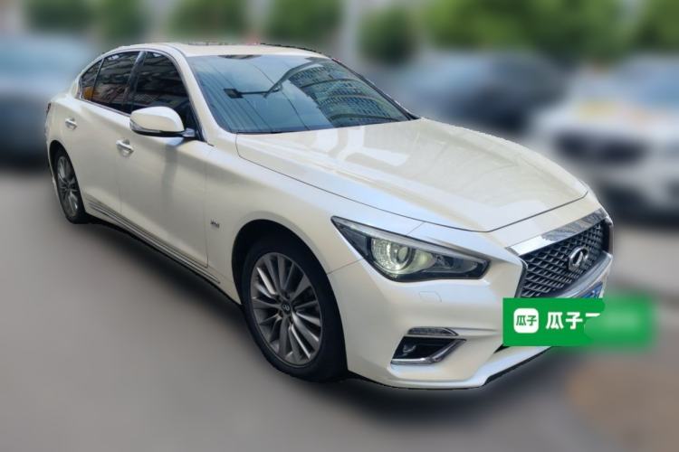Used Infiniti Q50L 2018 2.0T Enjoyment Version China V Standard Front Right 45 Deg