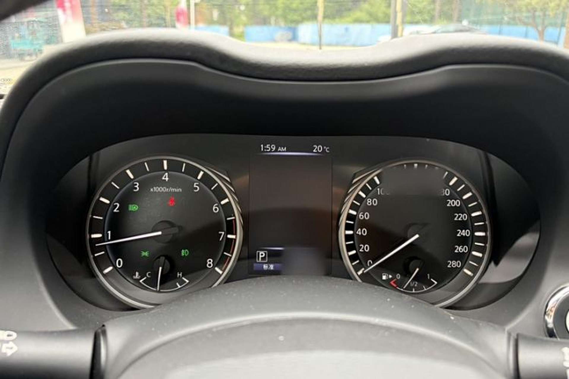 Used Infiniti Q50L 2018 2.0T Enjoyment Version China VI Standard Instrument Cluster