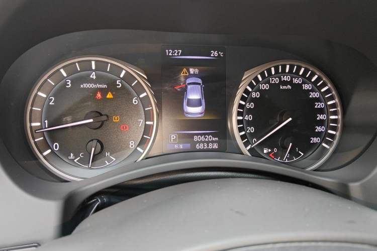 Used Infiniti Q50L 2018 2.0T Enjoyment Version China V Standard Instrument Cluster