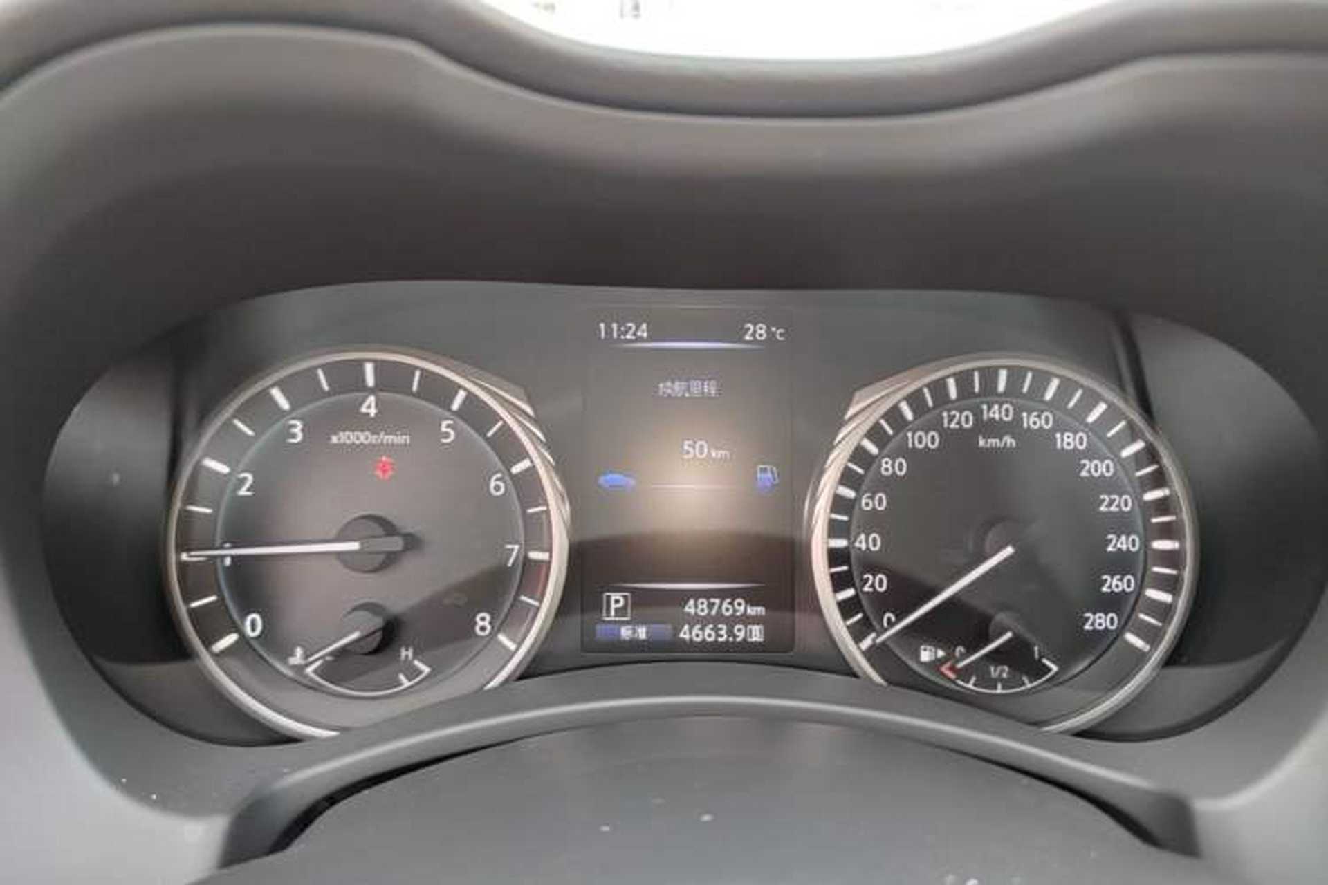 Used Infiniti Q50L 2018 2.0T Enjoyment Version China VI Standard Instrument Cluster
