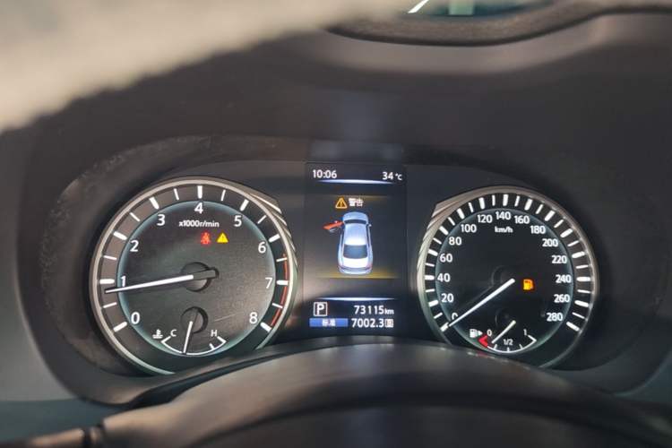 Used Infiniti Q50L 2018 2.0T Enjoyment Version China V Standard Instrument Cluster