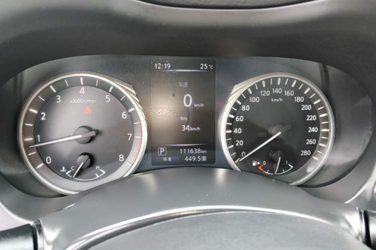 Used Infiniti Q50L 2018 2.0T Comfort Edition China V Standard Instrument Cluster