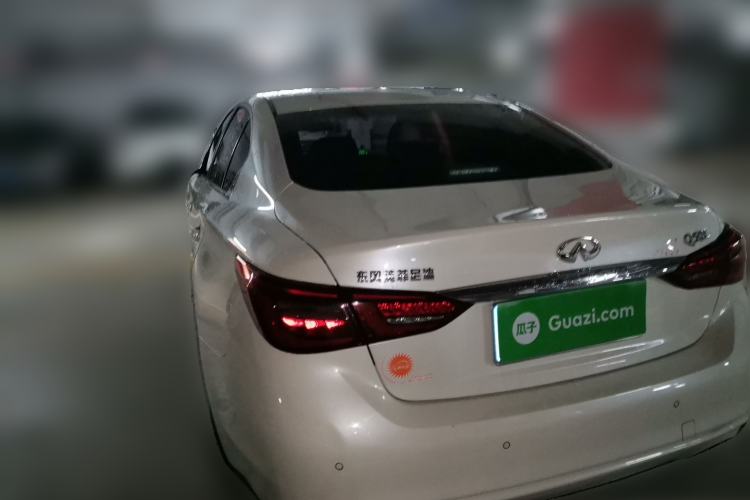 Used Infiniti Q50L 2018 2.0T Enjoyment Version China VI Standard Rear Left 45 Deg