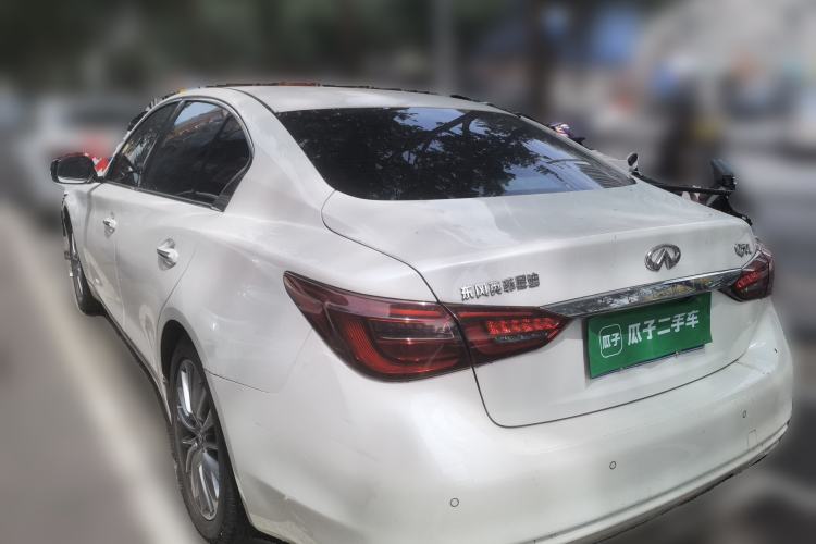 Used Infiniti Q50L 2018 2.0T Enjoyment Version China VI Standard Rear Left 45 Deg