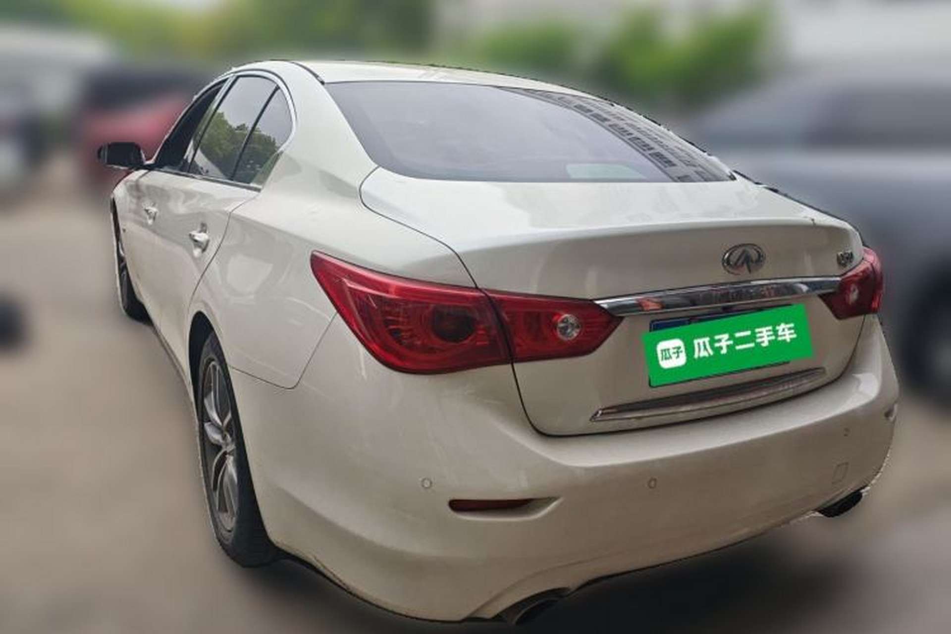Used Infiniti Q50L 2018 2.0T Comfort Edition China V Standard Rear Left 45 Deg