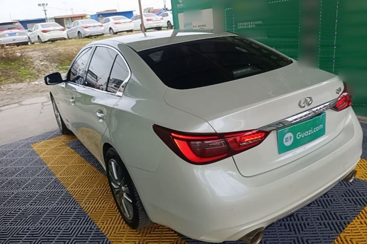 Used Infiniti Q50L 2018 2.0T Enjoyment Version China V Standard Rear Left 45 Deg