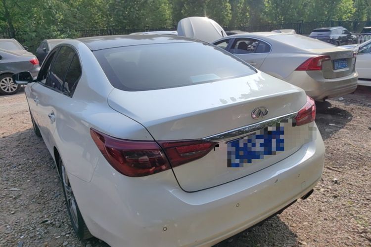 Used Infiniti Q50L 2018 2.0T Enjoyment Edition China V standard Rear Left 45 Deg