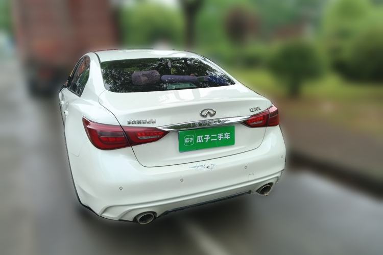 Used Infiniti Q50L 2018 2.0T Enjoyment Version China VI Standard Rear Left 45 Deg