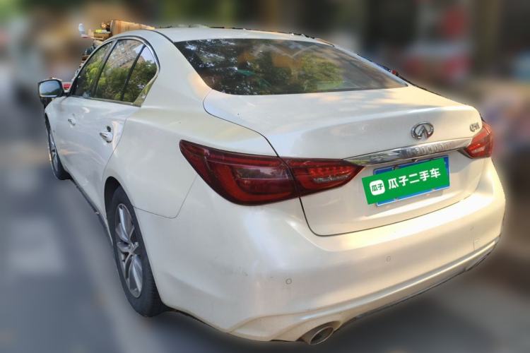 Used Infiniti Q50L 2018 2.0T Comfort Edition China VI Standard Rear Left 45 Deg