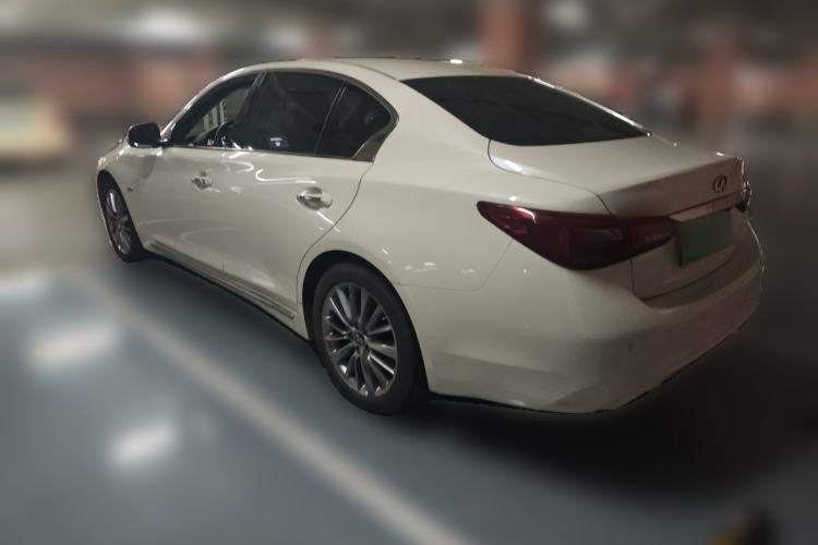 Used Infiniti Q50L 2018 2.0T Enjoyment Version China VI Standard Rear Left 45 Deg
