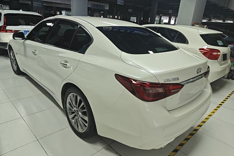 Used Infiniti Q50L 2018 2.0T Enjoyment Edition China V standard Rear Left 45 Deg