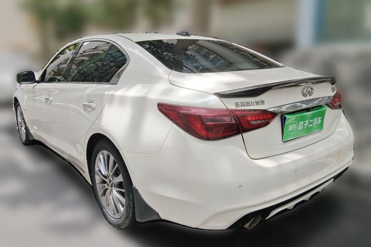 Used Infiniti Q50L 2018 2.0T Enjoyment Version China V Standard Rear Left 45 Deg