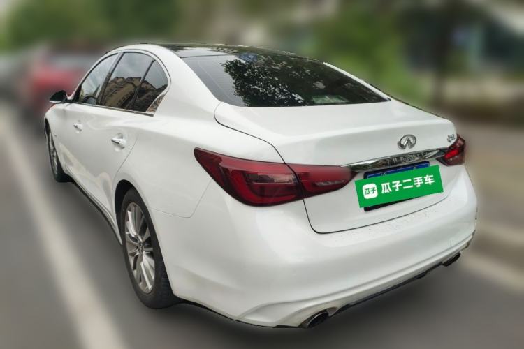 Used Infiniti Q50L 2018 2.0T Enjoyment Version China VI Standard Rear Left 45 Deg