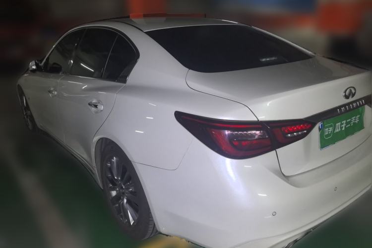 Used Infiniti Q50L 2018 2.0T Enjoyment Edition China V standard Rear Left 45 Deg