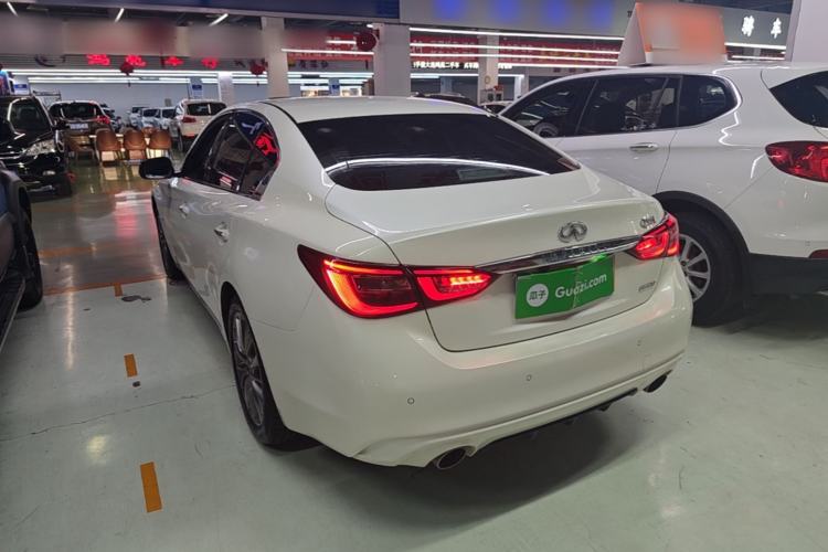 Used Infiniti Q50L 2018 2.0T Enjoyment Version China V Standard Rear Left 45 Deg