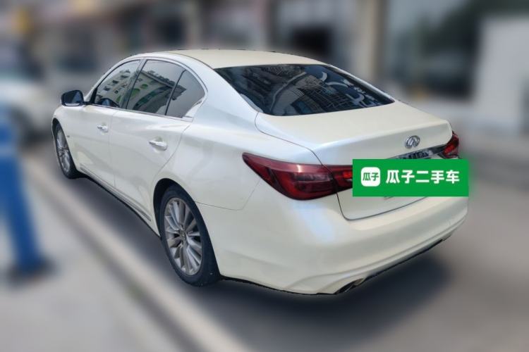 Used Infiniti Q50L 2018 2.0T Enjoyment Version China V Standard Rear Left 45 Deg