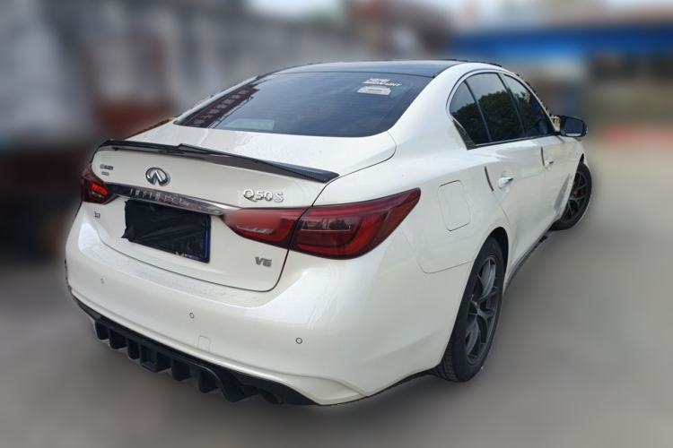 Used Infiniti Q50L 2018 2.0T Comfort Edition China VI Standard Rear Right 45 Deg