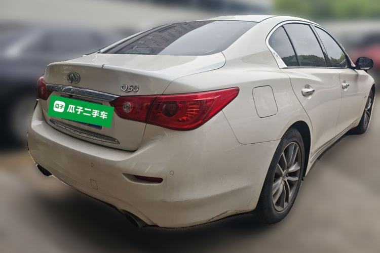 Used Infiniti Q50L 2018 2.0T Comfort Edition China V Standard Rear Right 45 Deg