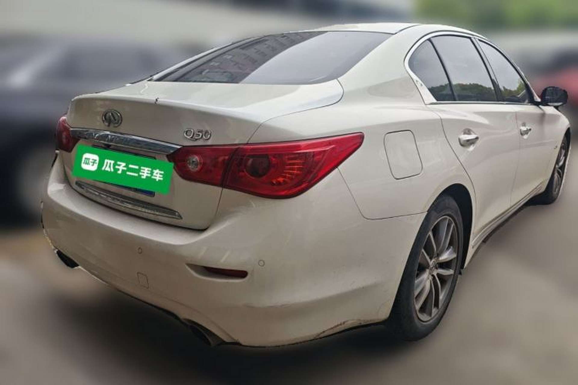 Used Infiniti Q50L 2018 2.0T Comfort Edition China V Standard Rear Right 45 Deg