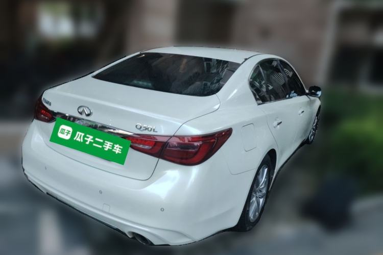 Used Infiniti Q50L 2018 2.0T Comfort Edition China V Standard Rear Right 45 Deg