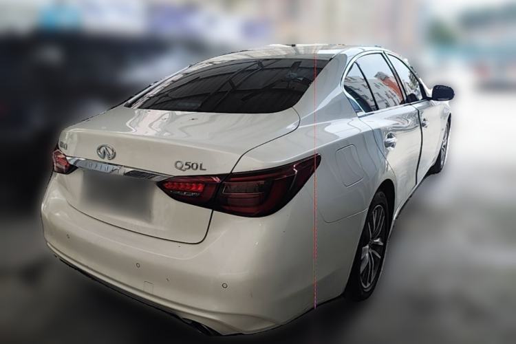 Used Infiniti Q50L 2018 2.0T Comfort Edition China VI Standard Rear Right 45 Deg