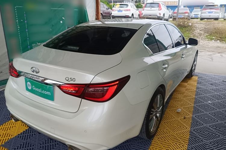 Used Infiniti Q50L 2018 2.0T Enjoyment Version China V Standard Rear Right 45 Deg