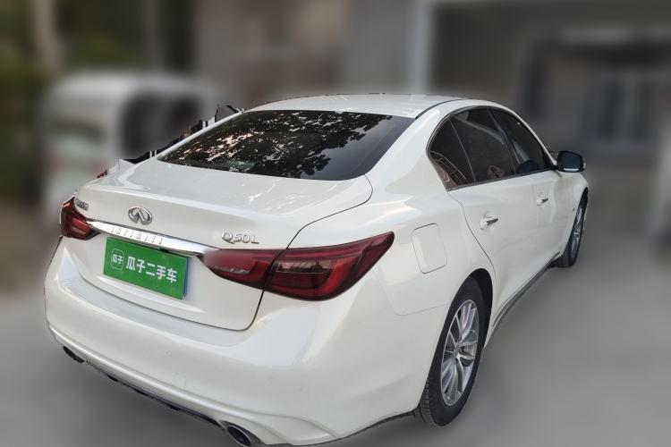 Used Infiniti Q50L 2018 2.0T Comfort Edition China VI Standard Rear Right 45 Deg