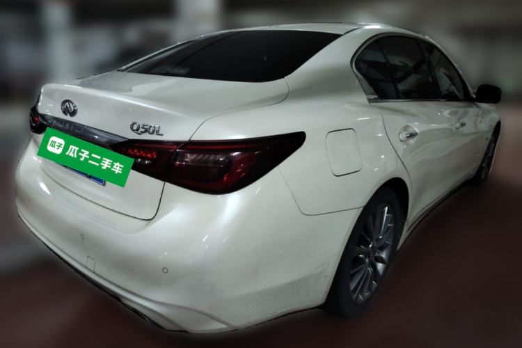 Used Infiniti Q50L 2018 2.0T Enjoyment Edition China V standard Rear Right 45 Deg