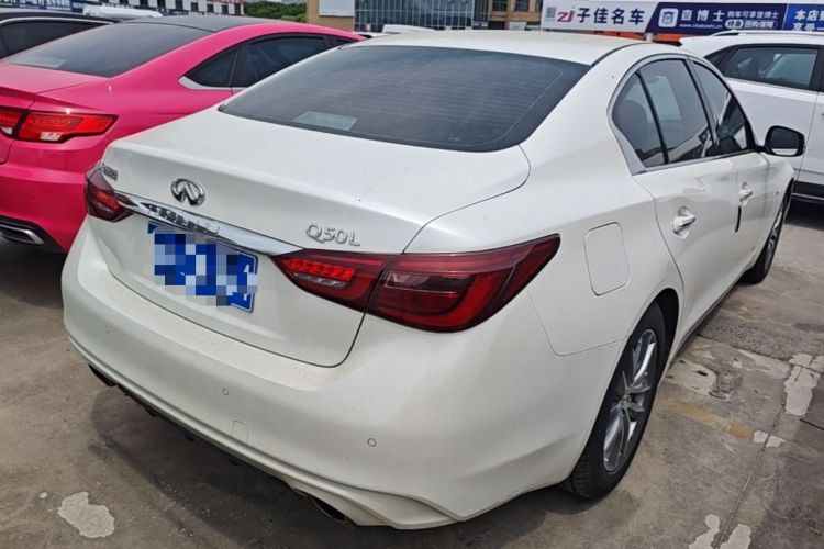 Used Infiniti Q50L 2018 2.0T Comfort Edition China V Standard Rear Right 45 Deg