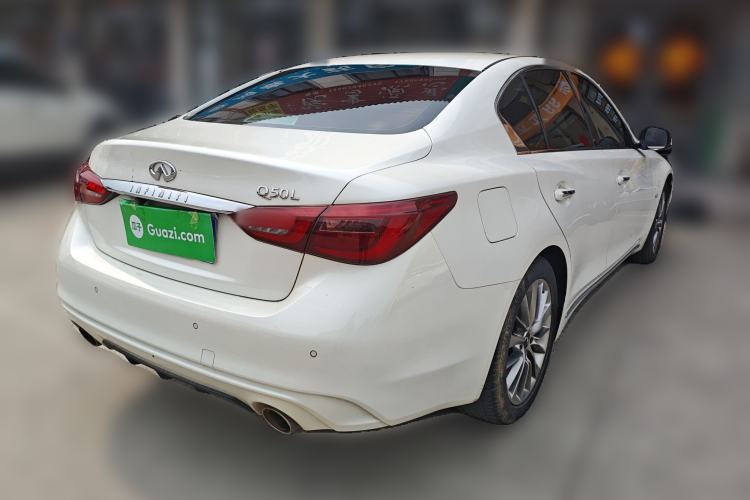 Used Infiniti Q50L 2018 2.0T Enjoyment Version China V Standard Rear Right 45 Deg