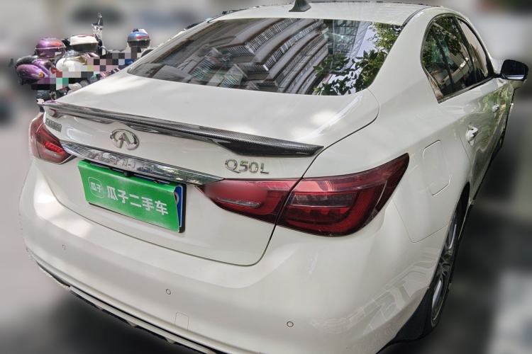 Used Infiniti Q50L 2018 2.0T Enjoyment Version China V Standard Rear Right 45 Deg