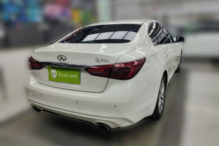 Used Infiniti Q50L 2018 2.0T Comfort Edition China VI Standard Rear Right 45 Deg