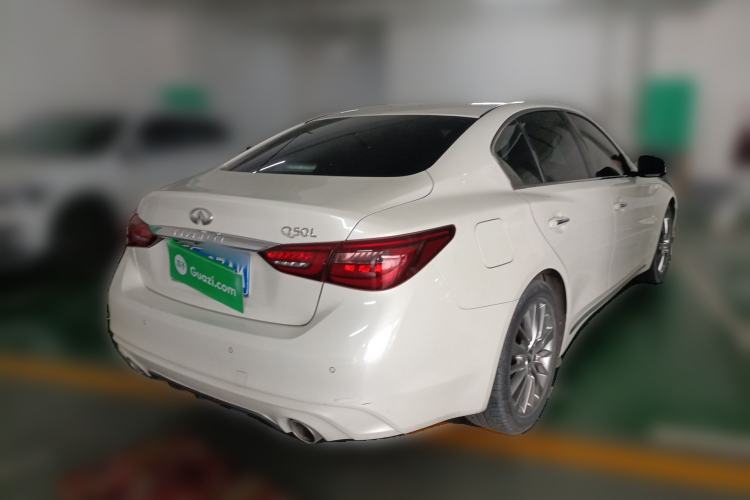 Used Infiniti Q50L 2018 2.0T Enjoyment Version China V Standard Rear Right 45 Deg