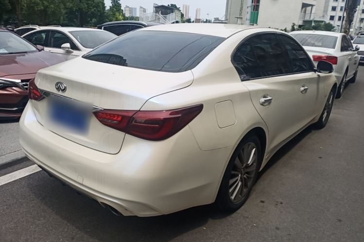 Used Infiniti Q50L 2018 2.0T Enjoyment Version China V Standard Rear Right 45 Deg