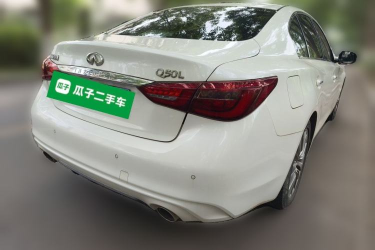 Used Infiniti Q50L 2018 2.0T Enjoyment Edition China V standard Rear Right 45 Deg