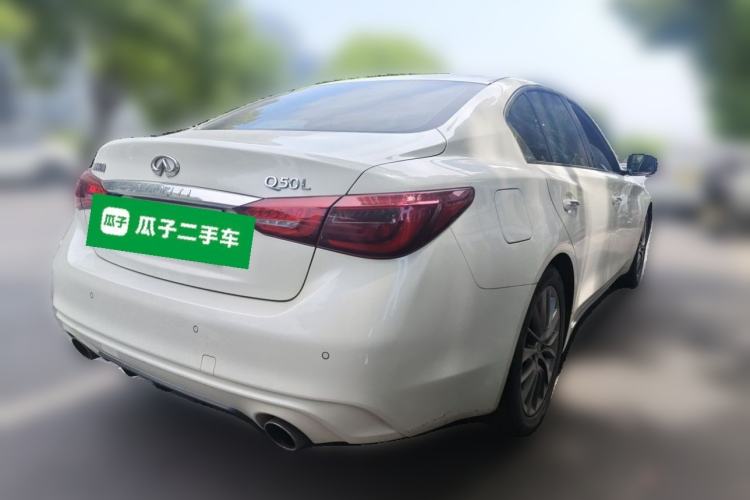 Used Infiniti Q50L 2018 2.0T Enjoyment Version China VI Standard Rear Right 45 Deg
