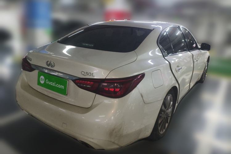 Used Infiniti Q50L 2018 2.0T Enjoyment Edition China V standard Rear Right 45 Deg