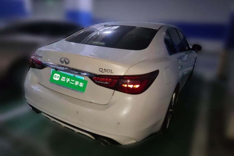 Used Infiniti Q50L 2018 2.0T Elite Sport Version China VI Standard Rear Right 45 Deg