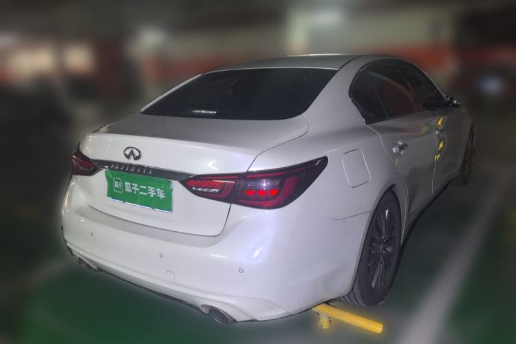 Used Infiniti Q50L 2018 2.0T Enjoyment Edition China V standard Rear Right 45 Deg