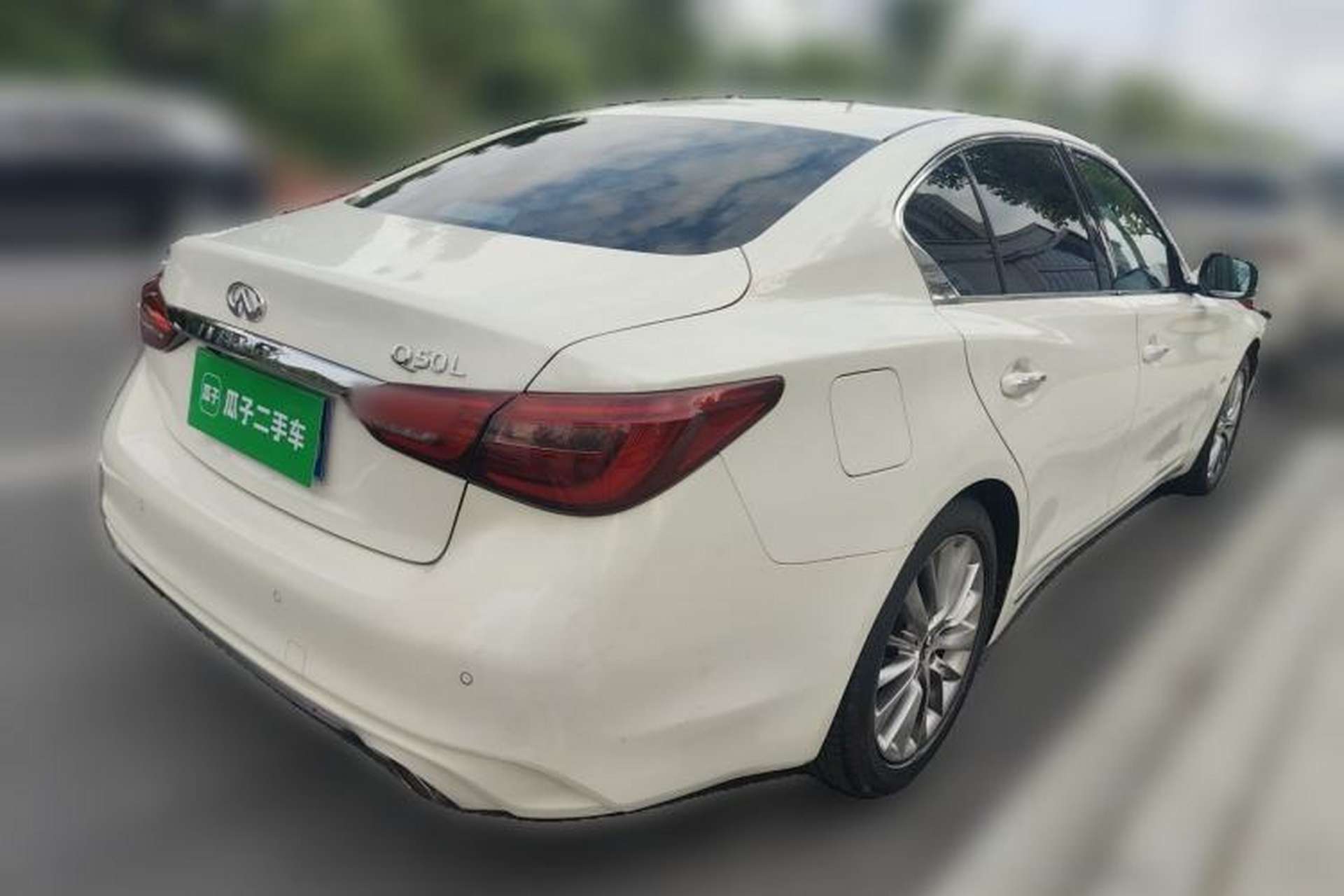 Used Infiniti Q50L 2018 2.0T Enjoyment Version China V Standard Rear Right 45 Deg