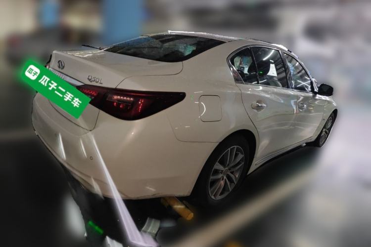 Used Infiniti Q50L 2018 2.0T Comfort Edition China V Standard Rear Right 45 Deg