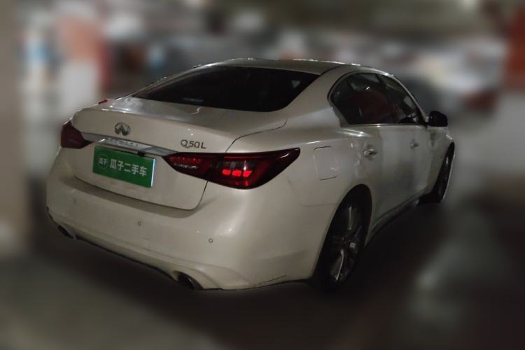 Used Infiniti Q50L 2018 2.0T Enjoyment Version China VI Standard Rear Right 45 Deg