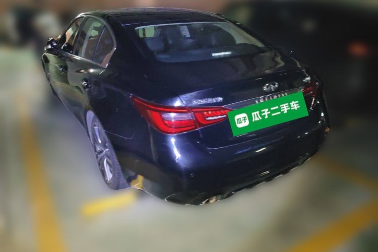 Used Infiniti Q50L 2019 2.0T 30th Anniversary Limited Edition Rear Left 45 Deg