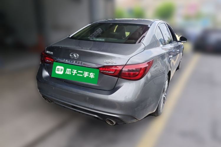 Used Infiniti Q50L 2019 2.0T 30th Anniversary Limited Edition Rear Right 45 Deg