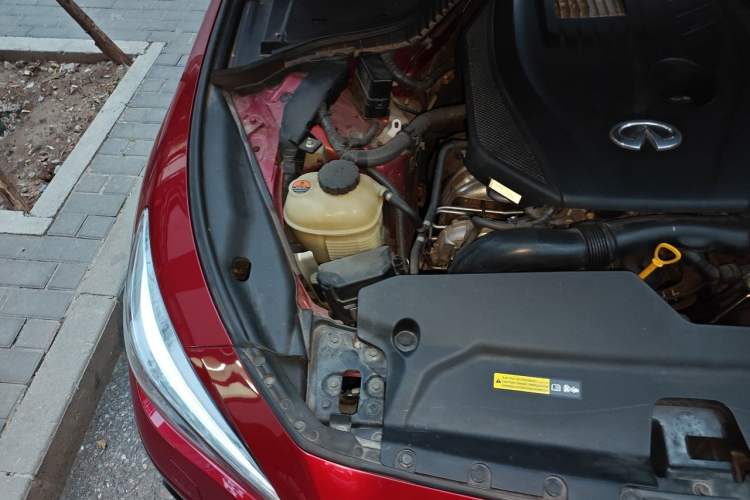 Used Infiniti Q50L 2019 2.0T 30th Anniversary Limited Edition Engine Bay Right