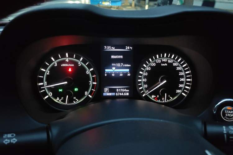Used Infiniti Q50L 2019 2.0T 30th Anniversary Limited Edition Instrument Cluster